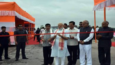 प्रधानमंत्री ने किया धोला-सदिया पुल का उद्घाटन