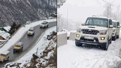 Sikkim में हुआ मौसम का पहला Snowfall