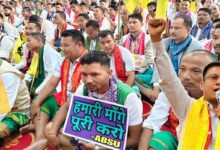 नई दिल्ली- बोडो संगठनों का जंतर-मंतर पर जोरदार प्रदर्शन